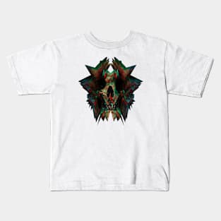 Skull LSDisplacement Kids T-Shirt